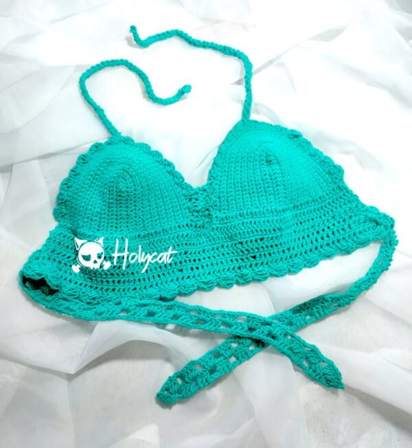 Blusa Crop Top Tejido