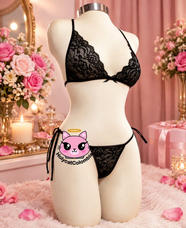 Conjunto de Lencería de Amarre