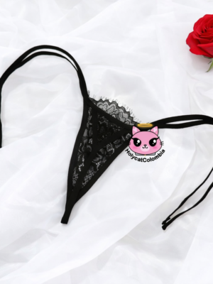 Tanga de Encaje con Amarre